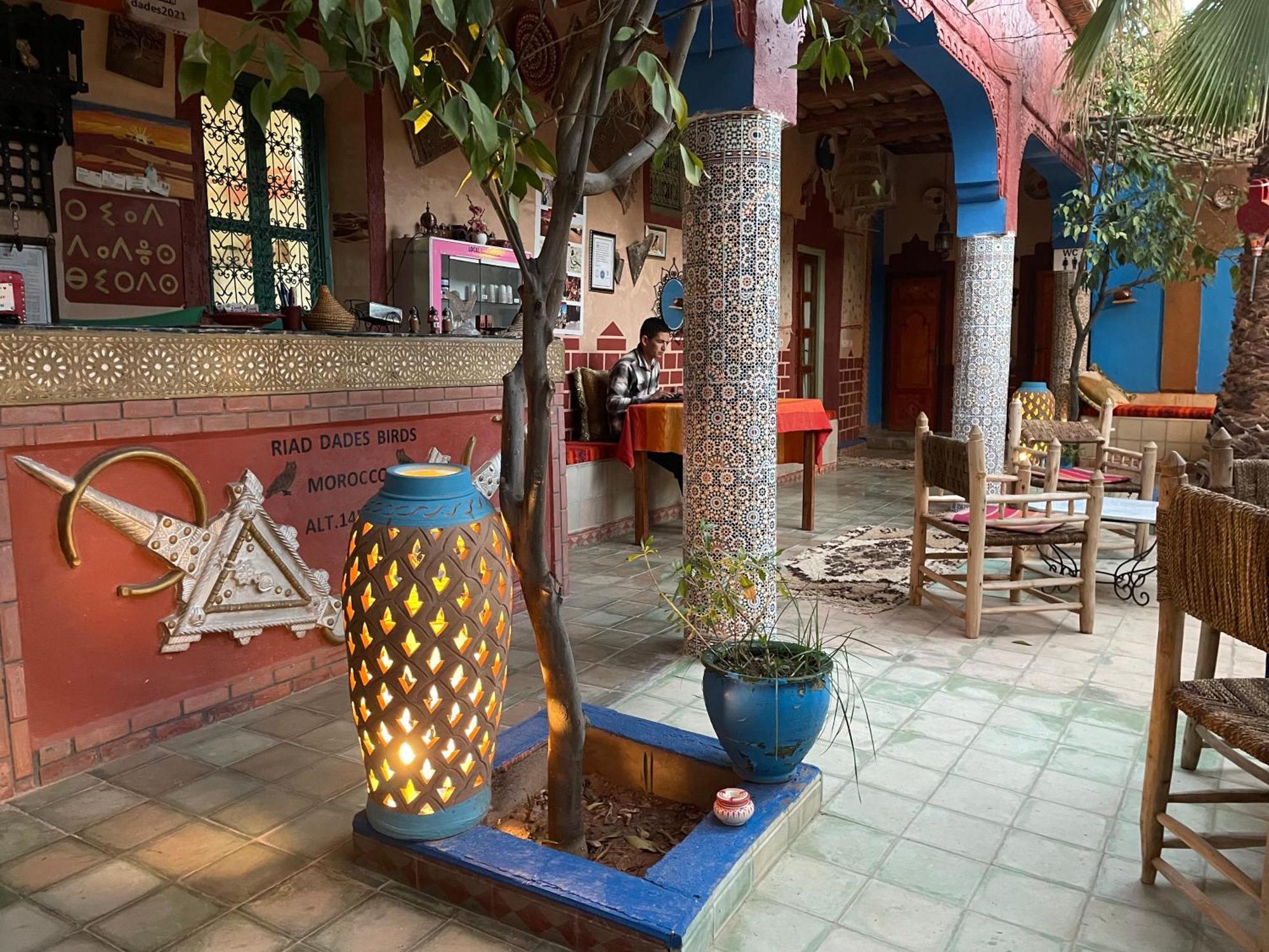 Riad Dades Birds Boumalne Kültér fotó